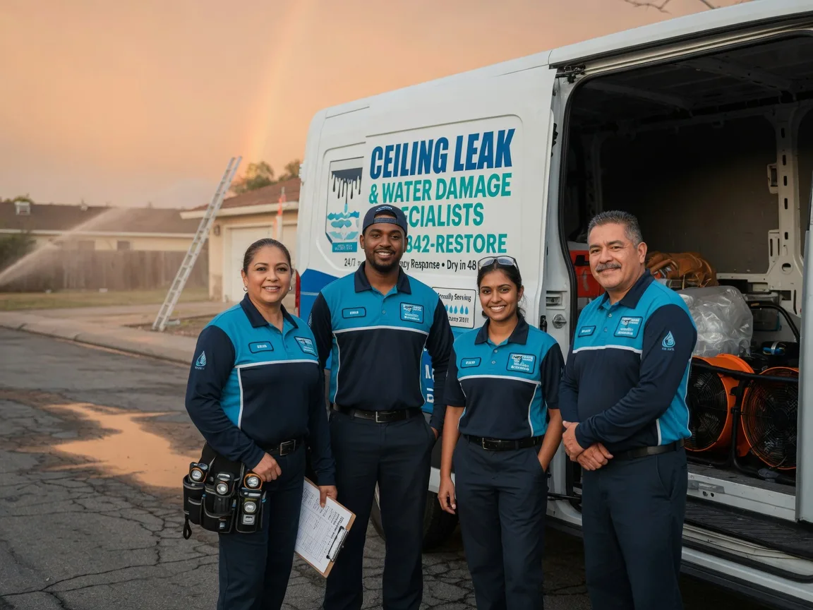 Ceiling Leak Cleanup company in Bangor, WI